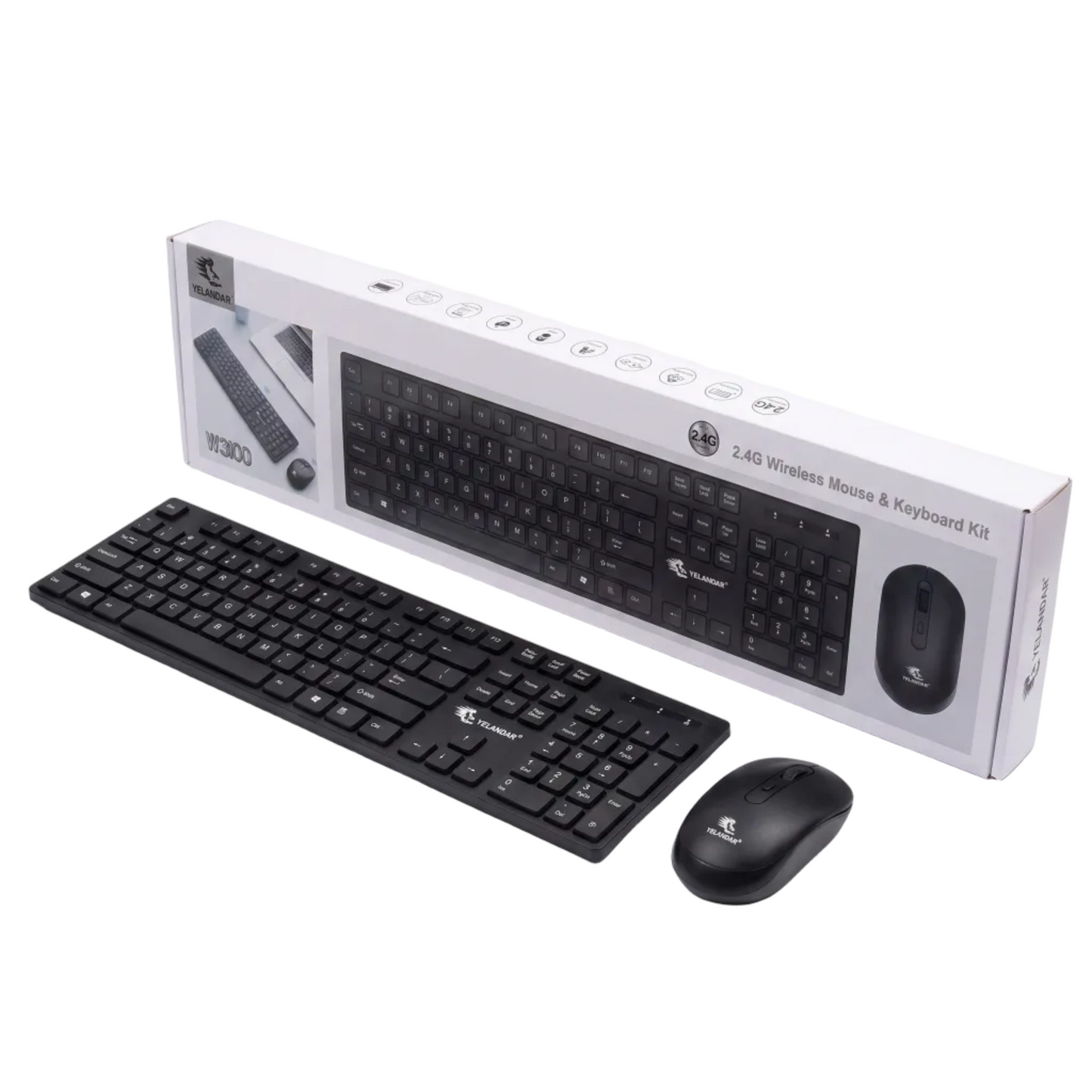 COMBO TECLADO + MOUSE W3100