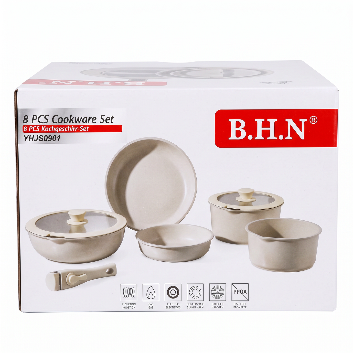 SET DE OLLAS 8 PCS
