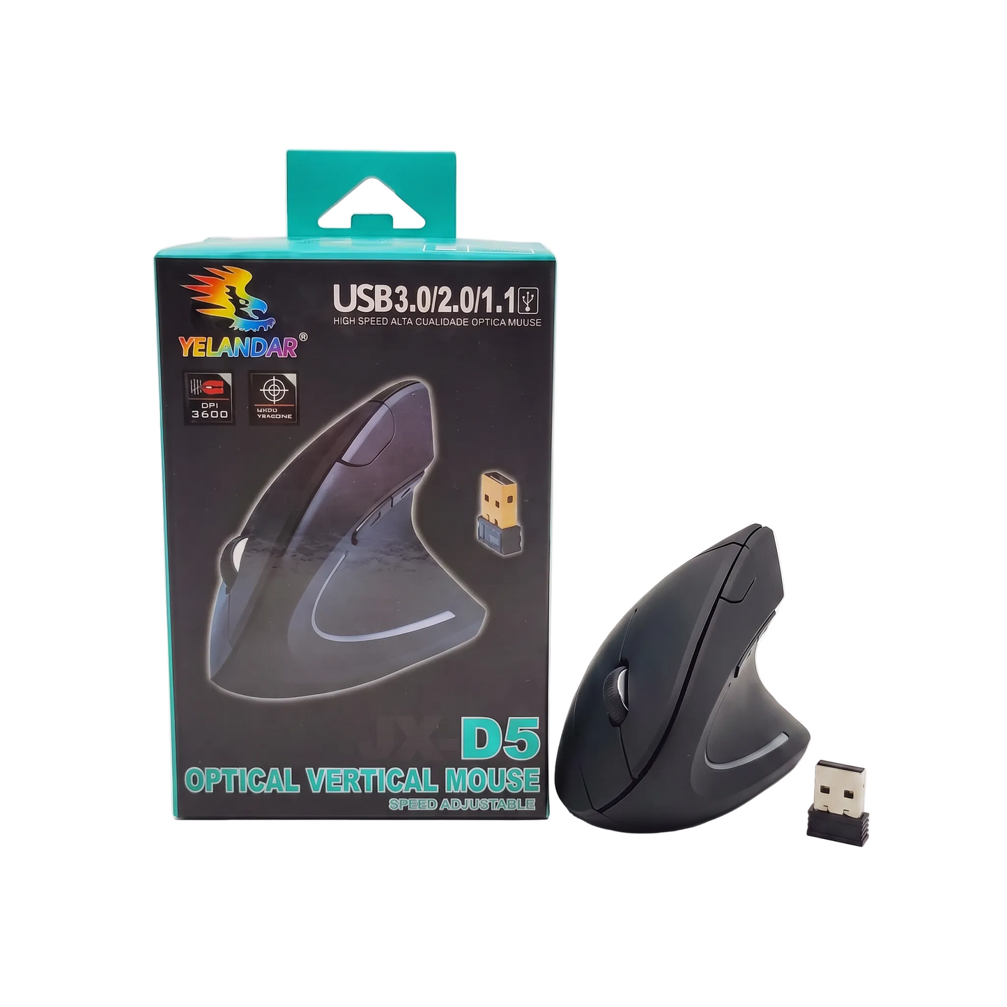 MOUSE VERTICAL D5 PILA
