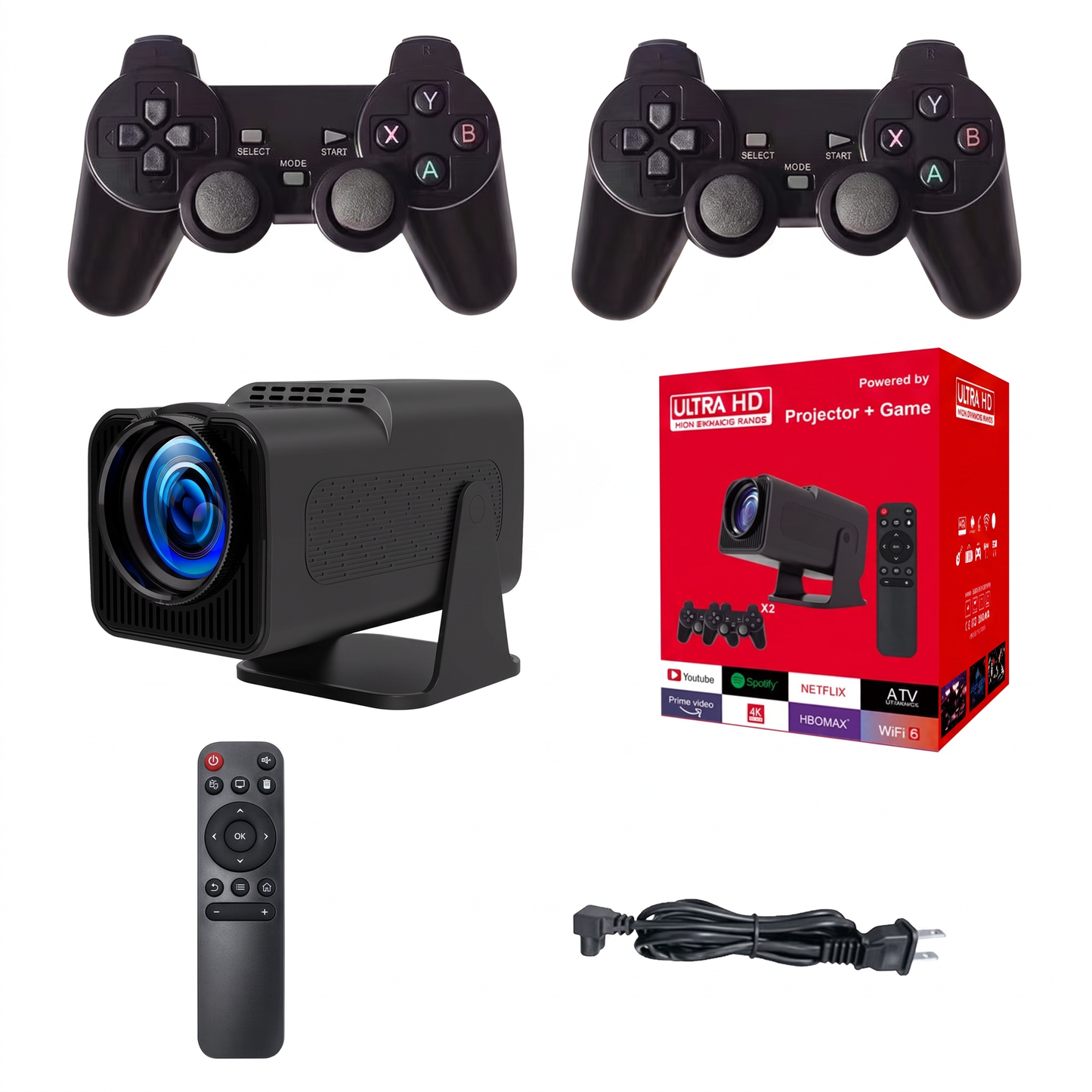 PROYECTOR HY300 MINI GAMER