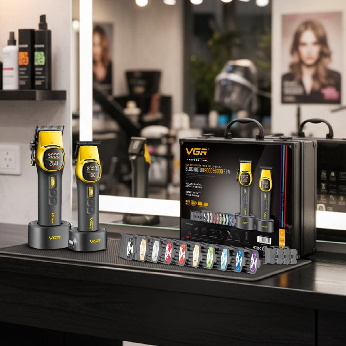 KIT PELUQUERIA VGR V-885 S2