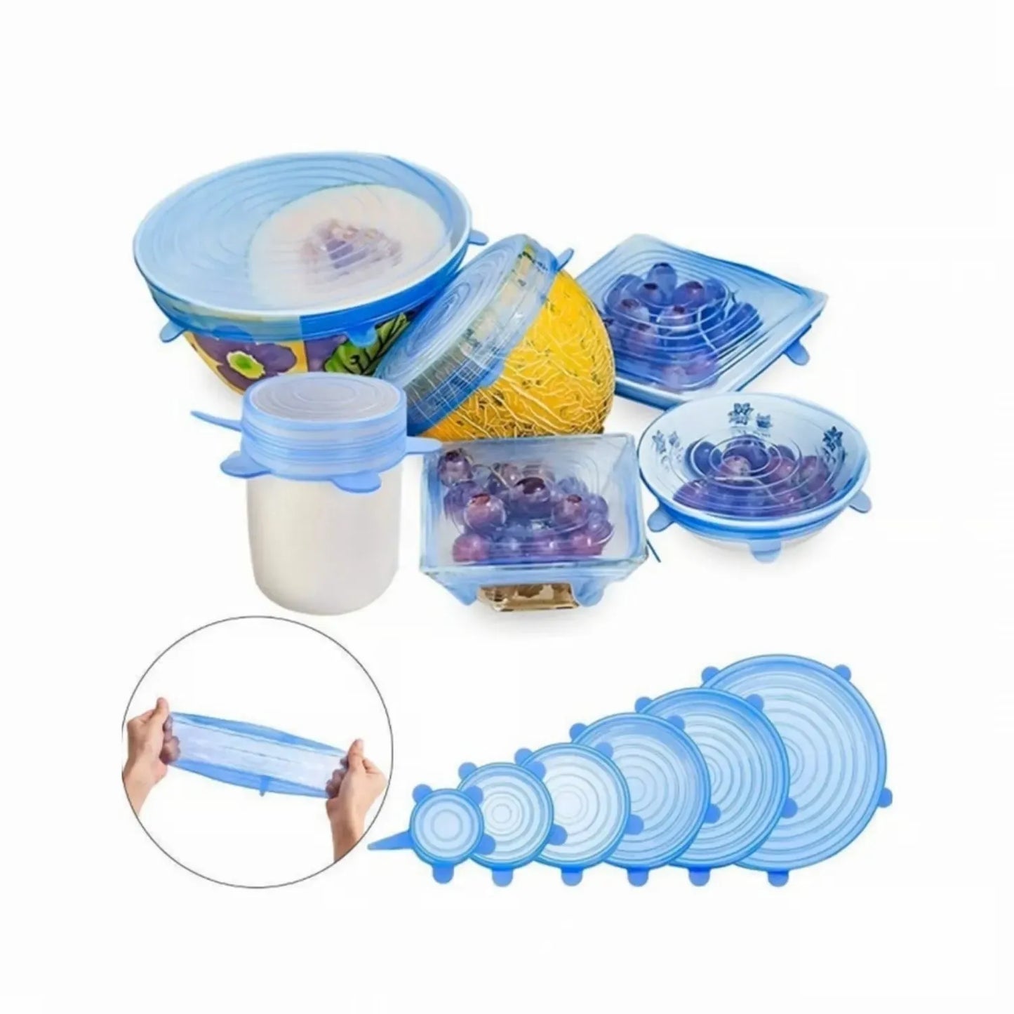 TAPAS SILICONA X6