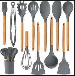 SET SILICONA MINI, 12PIESAS GD-24 (PRECIO NETO)