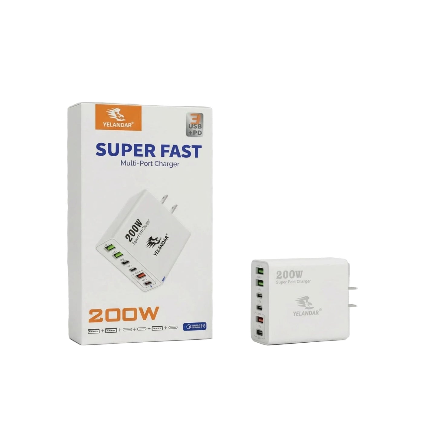 CARGADOR RAPIDO 200W - PKG105