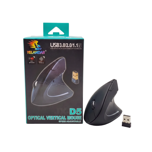 MOUSE VERTICAL D5 PILA