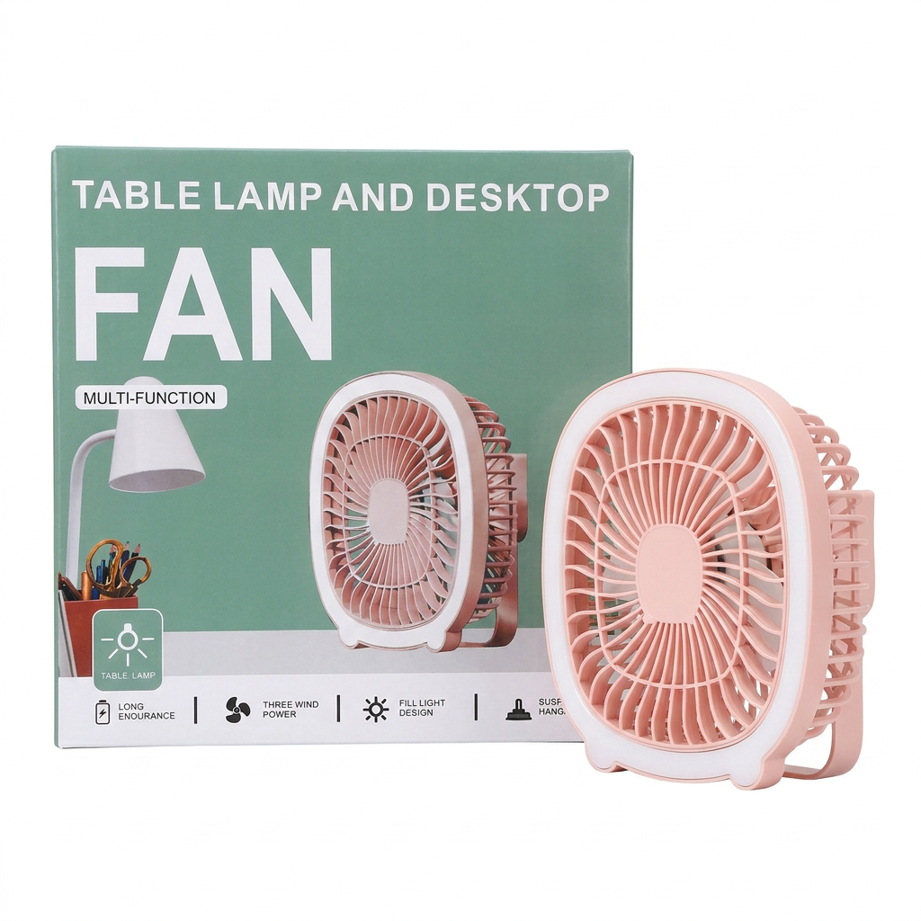 VENTILADOR ESCRITORIO + LED 8084-0