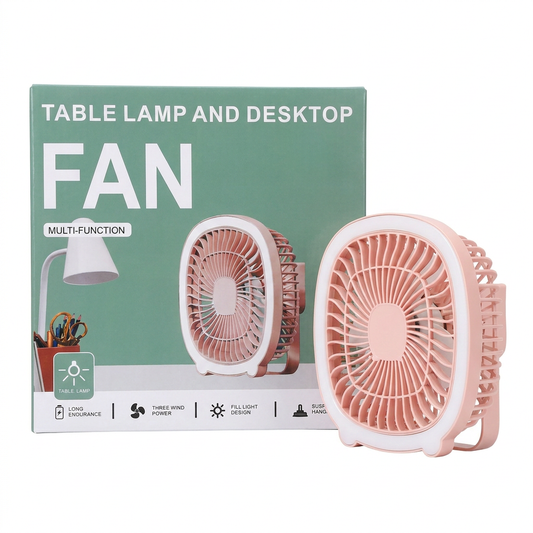 VENTILADOR ESCRITORIO + LED 8084-0