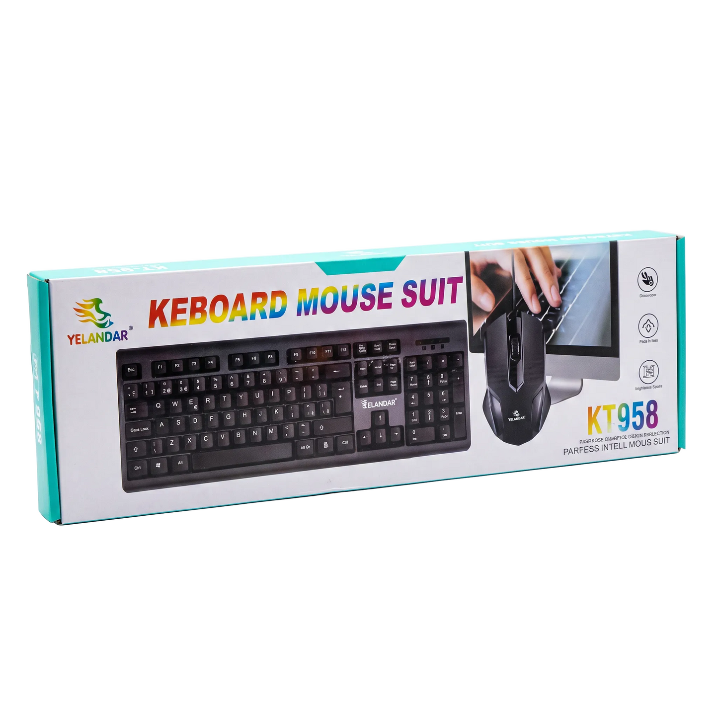 COMBO TECLADO + MOUSE KT-958