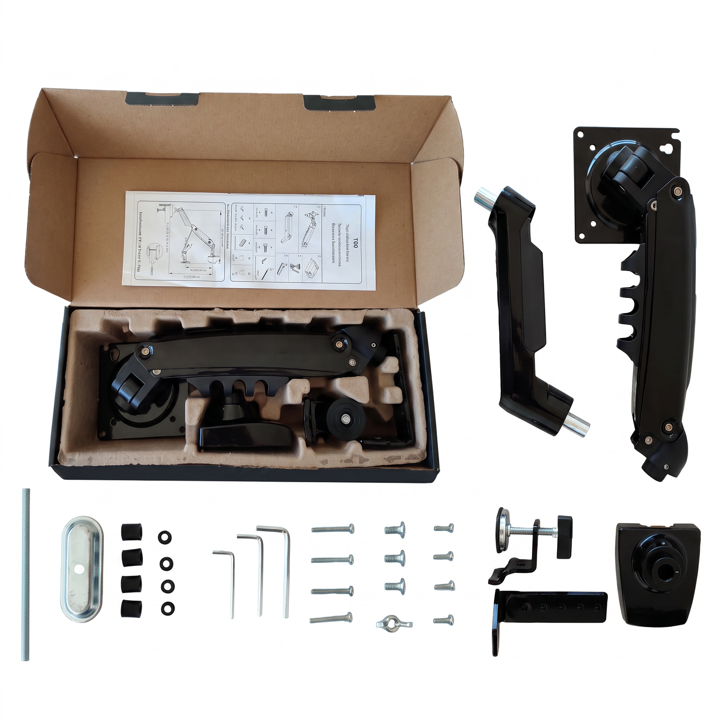 SOPORTE BRAZO MONITOR TV-80 17" A 30"