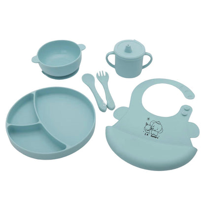 VAJILLA EN SILICONA PARA BEBE