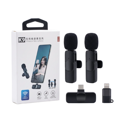 MICROFONO K9 TIPO C Y IPHONE