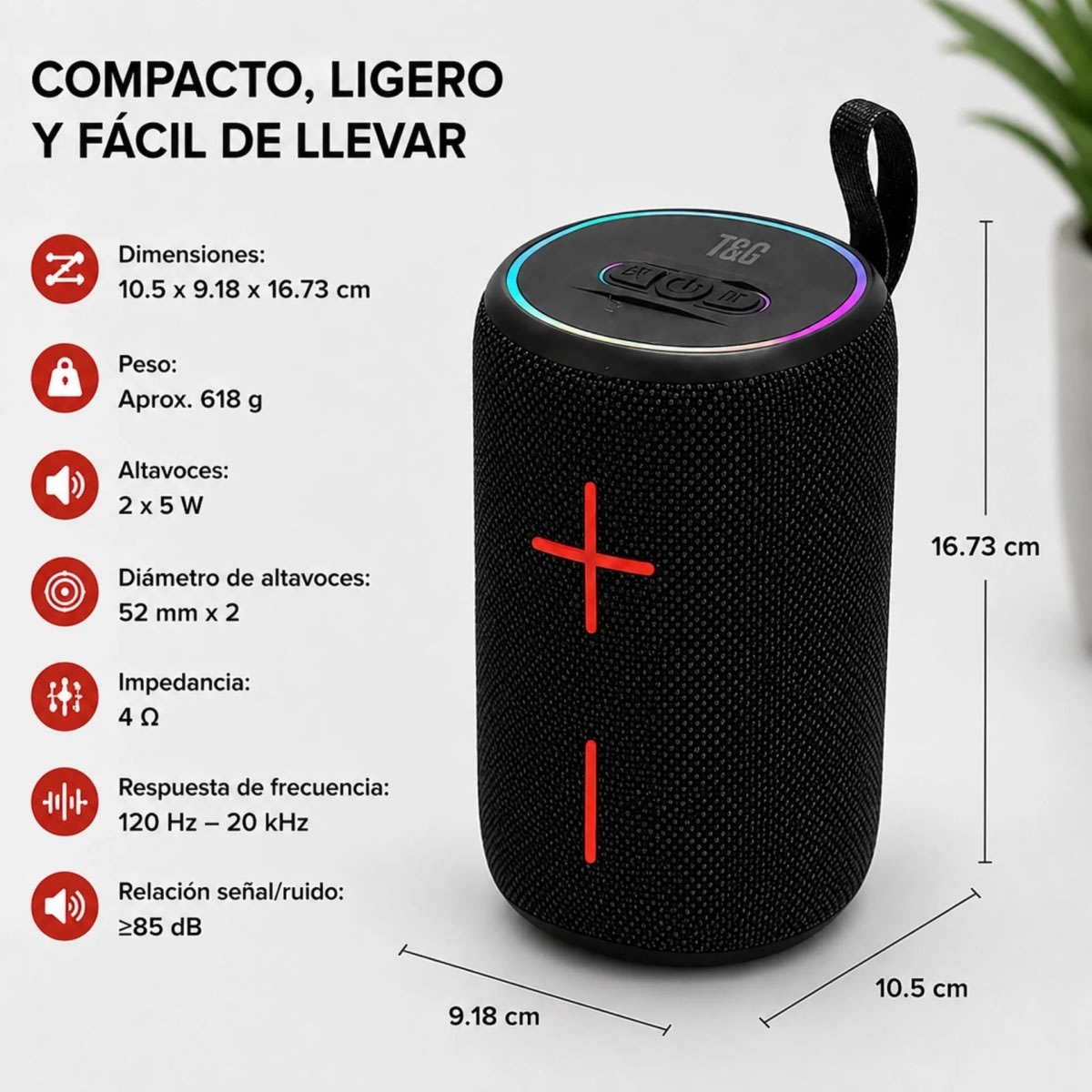 PARLANTE T&G TG-464