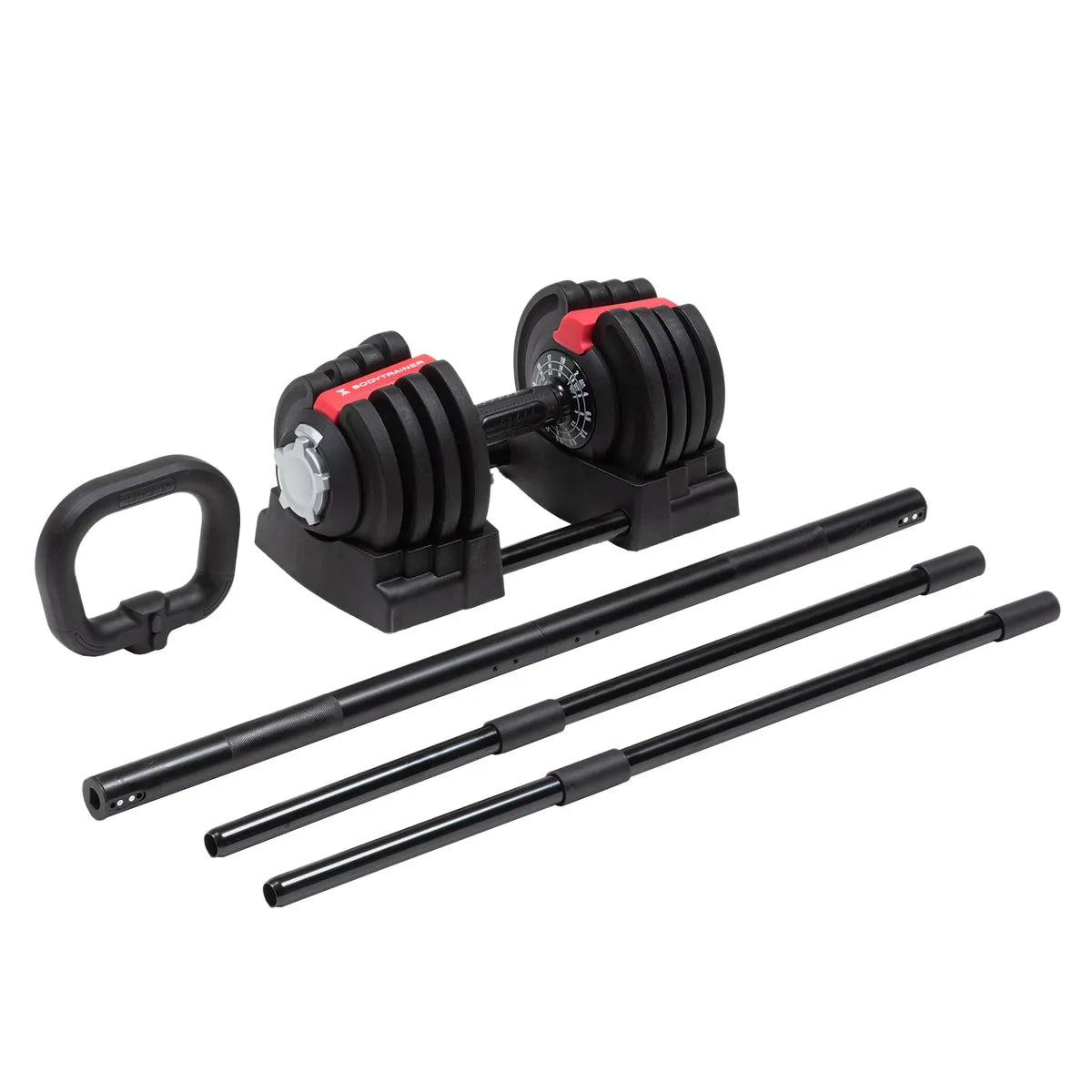 SET 3 EN 1 MANCUERNA DE 2KG A 19KG